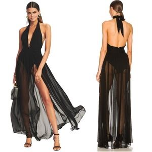 Retrofete ZION SILK CHIFFON DRESS